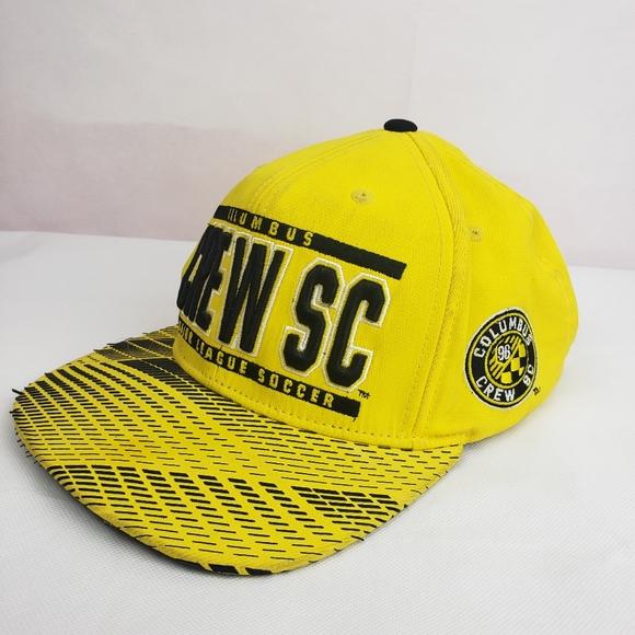 Adidas Columbus Crew SC MLS Adjustable Strap Hat - Picture 1 of 7